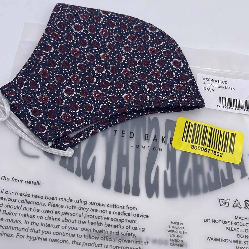 Floral Blue and Red Fabric Doorstop TED BAKER LONDON Reversible Reusable
NWT - Picture 14 of 15